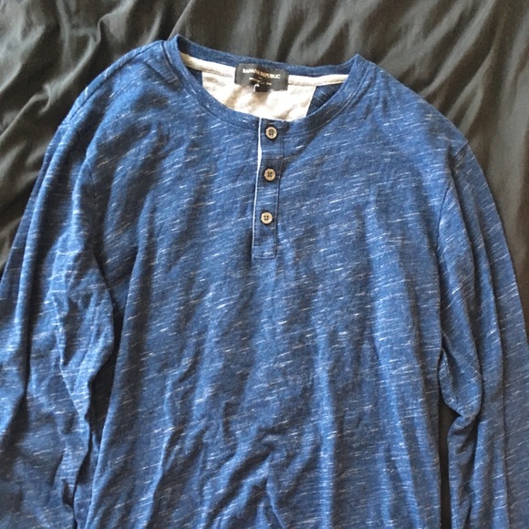 Banana Republic Other - Blue Long Sleeve B.R. Tee